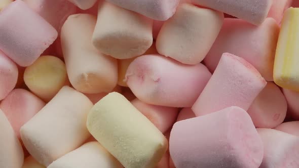 colorful marshmallows candy