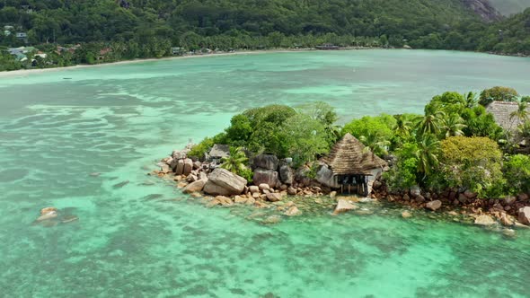 Aerial View Nature of Seychelles