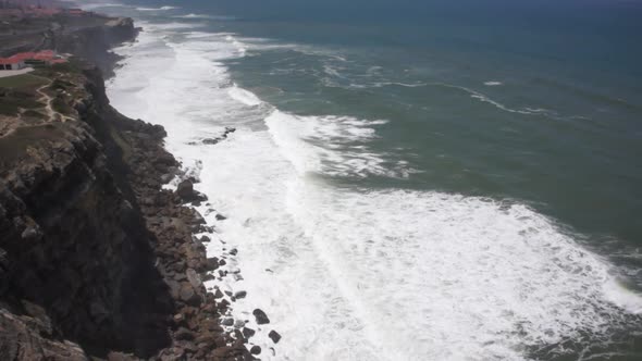 Ocean Surf and Cliffs
