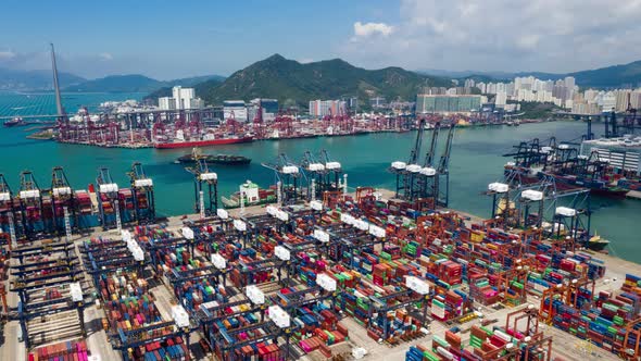 Kwai Tsing container terminal