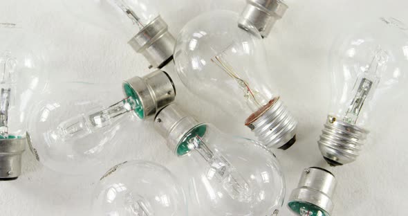 Close-up of an electric bulbs