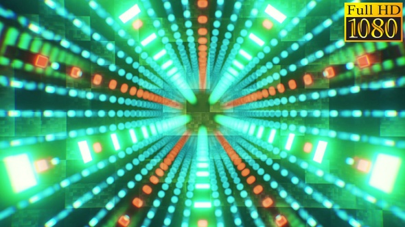 Light Tunnel Background Vj Loops V1