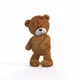 Teddy Bear Dancing A Simple Dance on White Background  - VideoHive Item for Sale