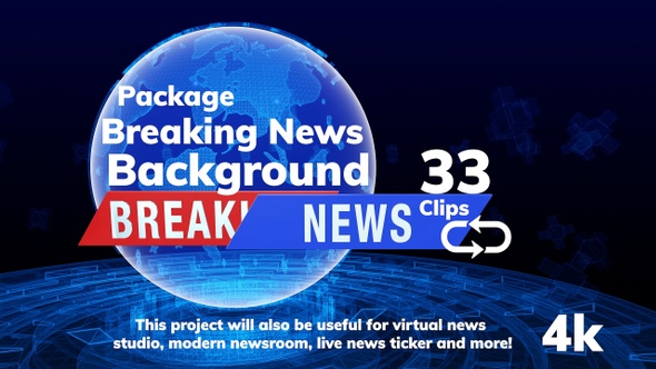 Breaking News Background Package