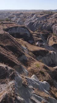 Cappadocia Landscape Aerial View