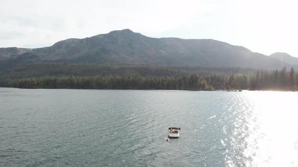 Boat On A Lake