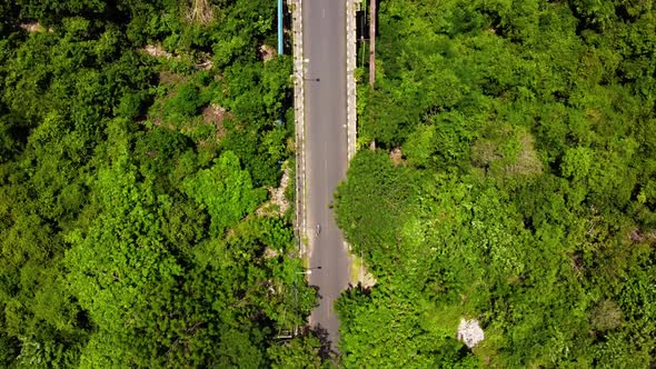 FULLHD Bali Road Bridge Aerial