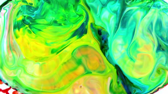 Abstract Colorful Sacral Liquid Waves Texture 886