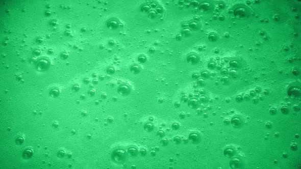 Green Fizzing Surface