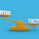 Myths and Facts Balance Weighing Scale Looping Animation - VideoHive Item for Sale