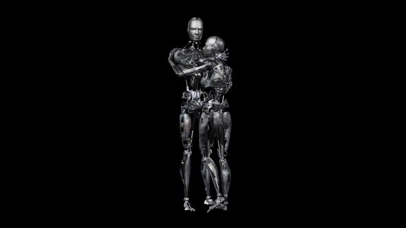 Cyborgs In Love - LS - Transparent Loop