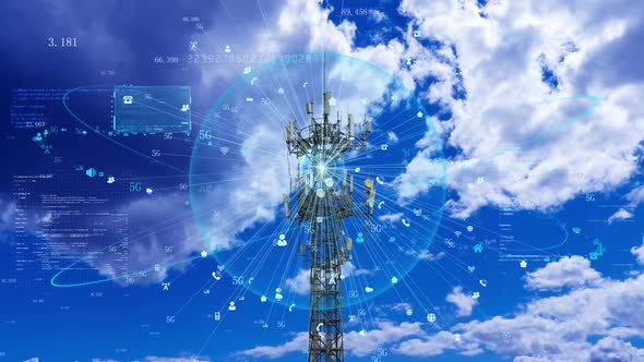 5g Base Station Network Signal Transmission