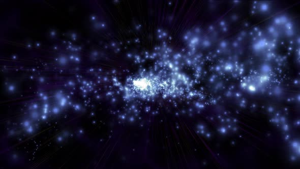 Energy Particles 4 K Background
