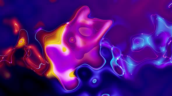 colorful wavy background. Liquid purple color abstract wavy motion. Vd 820