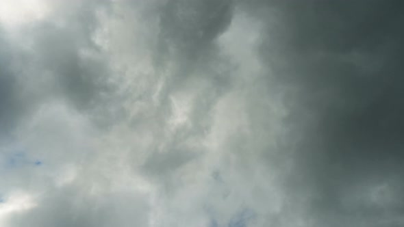 Cloudy Evening Sky Time Lapse 