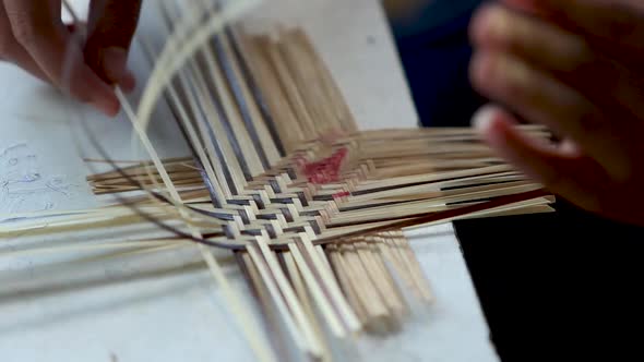 Bamboo Basketry,Handmade Bamboo BasketworkThailand Bamboo Handcrafting