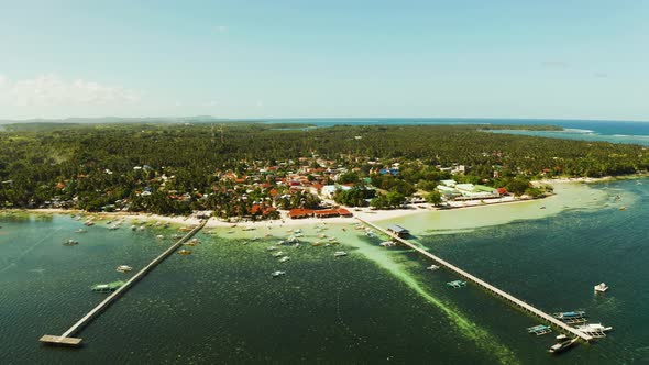 City General Luna on the Coast of Siargao Island