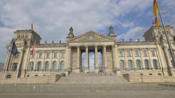 The Reichstag Building in Berlin