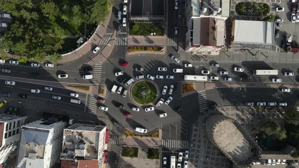 Traffic Vehicle Highway Drone Landscape