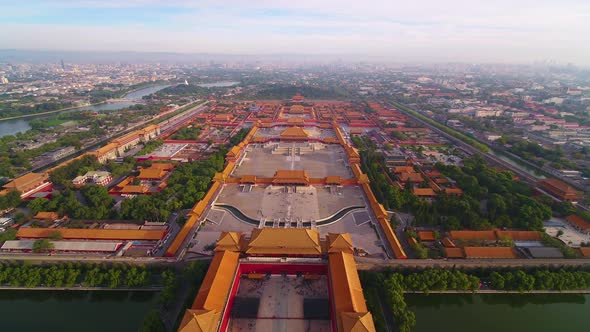 Panorama Of The Forbidden City