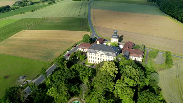 Castle Jaegersburg, Eggolsheim, Bavaria, Germany