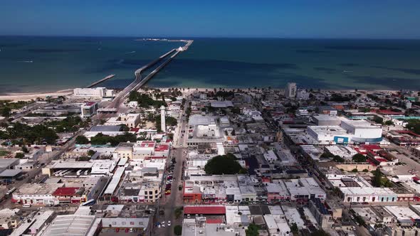 The port of Progreso in Yucatan