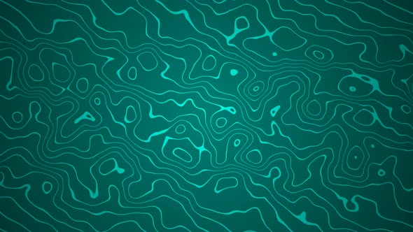 Cyan color seamless liquid animation, Abstract background liquid animated