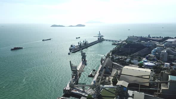 Design of power plant facilities in the coastal area in Hong Kong.