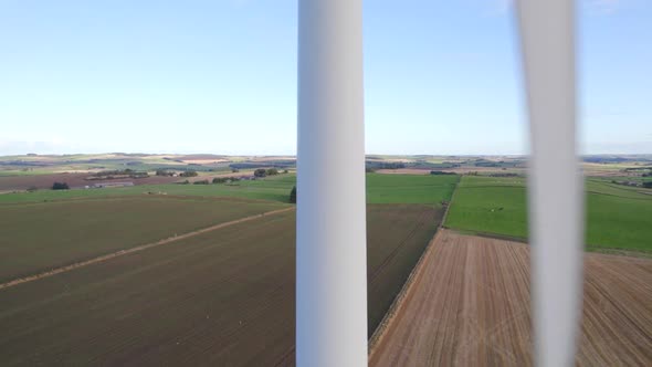 An Onshore Wind Turbine Generating Renewable Energy
