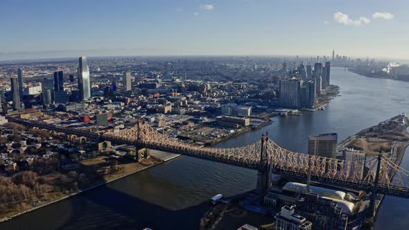 Queensboro Bridge Towards Manhattan