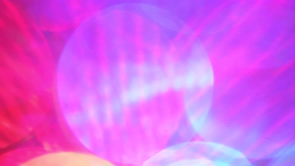 Abstraction of a Video with Pink Color