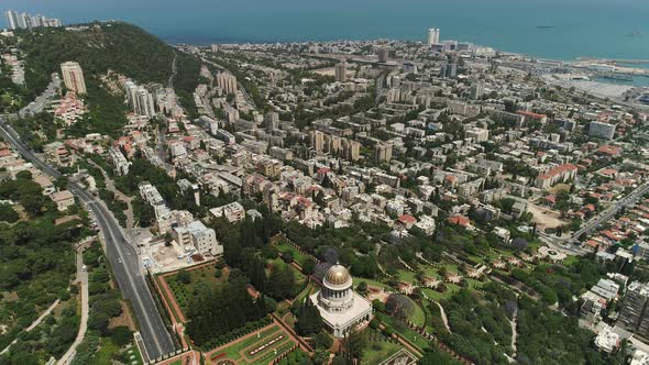 Aerial view of Haifa 