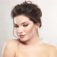 Lovely Girl with Naked Shoulders and Luxury Mua - VideoHive Item for Sale