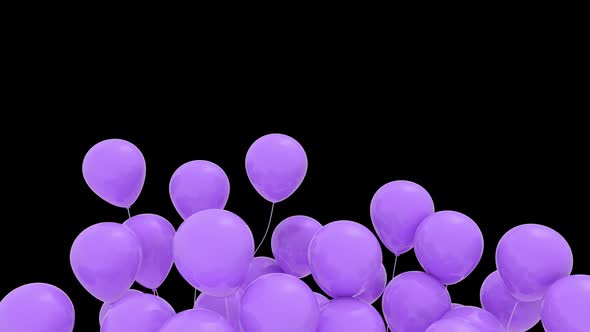 Purple Balloon Transitions