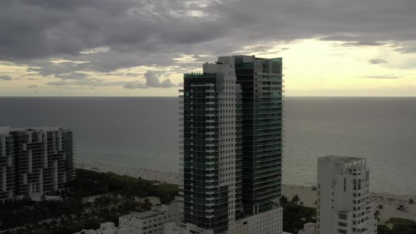 Aerial Video Setai Ocean Front Miami Beach Condominium