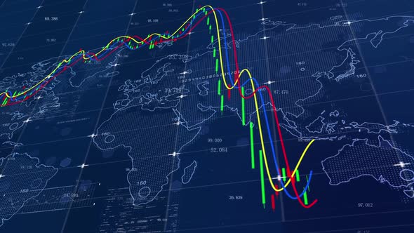 Stock Price Crash And K Line Crash Trend Chart