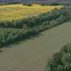 Aerial Landscape View of the Trees and Plains in Estonia - VideoHive Item for Sale