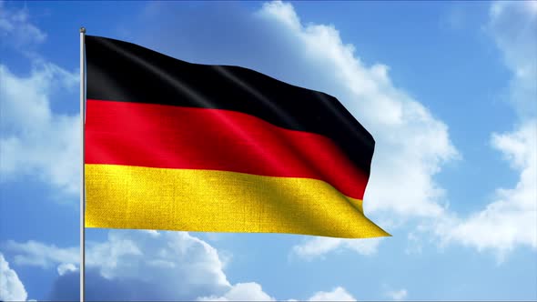 The flag of Germany