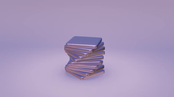 Satisfying animation - plate tower loop