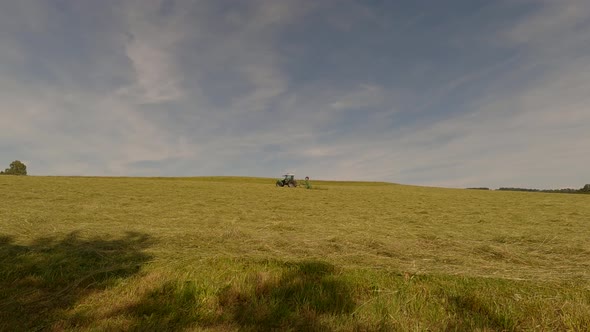 The Theme of Farming Agricultural Farming in the Bavarian Region of Germany in the Summer