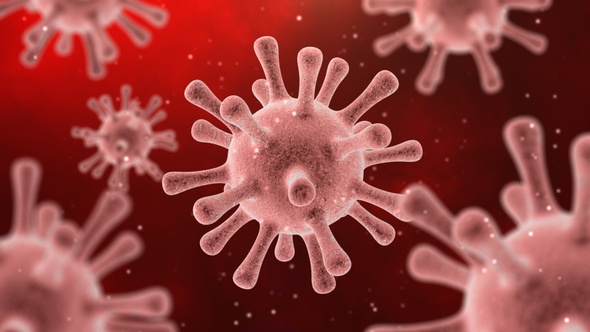 Coronavirus Covid 19 Disease Background V8