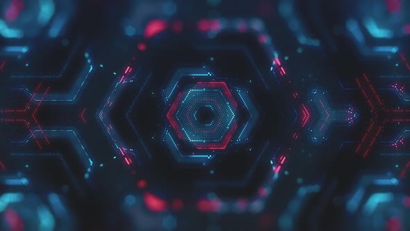 4K Digital Futuristic Background 04