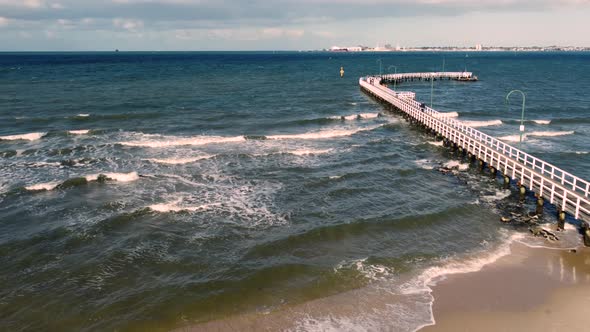 Seascape with Pier