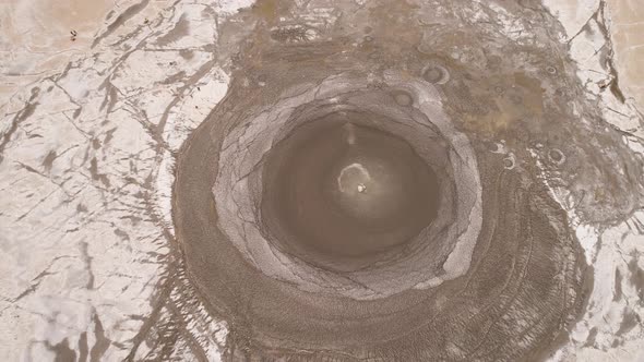 Mud Volcano Bledug Kuwu, Indonesia