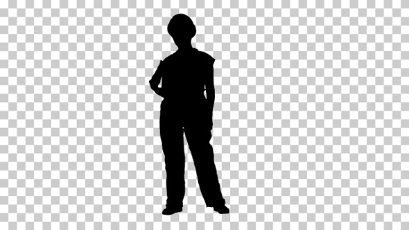 Silhouette Scene, Alpha Channel alt