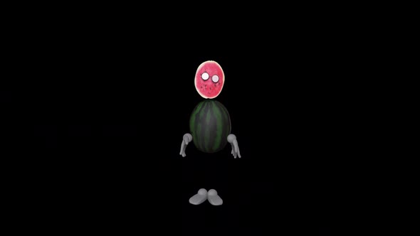 Cartoon Watermelon Dance V alt
