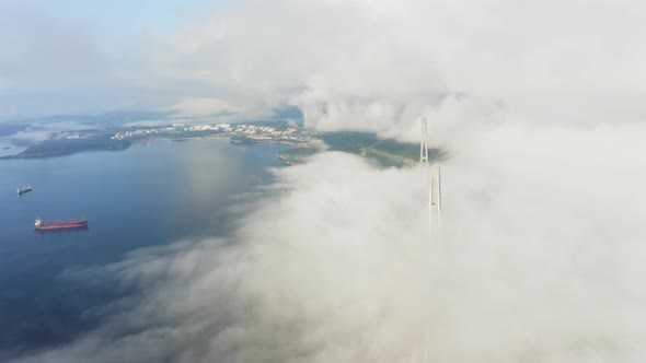 View From the Drone to the Russian Bridge