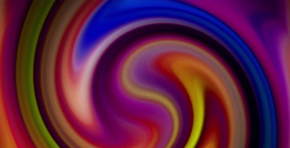 Abstract Twisted Liquid Gradient Background