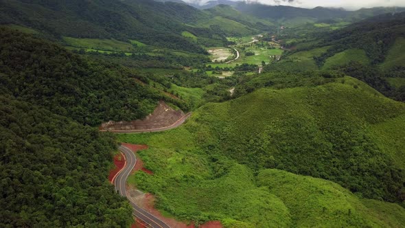 Logistic Concept Countryside Road 