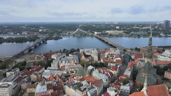 Old town Riga city